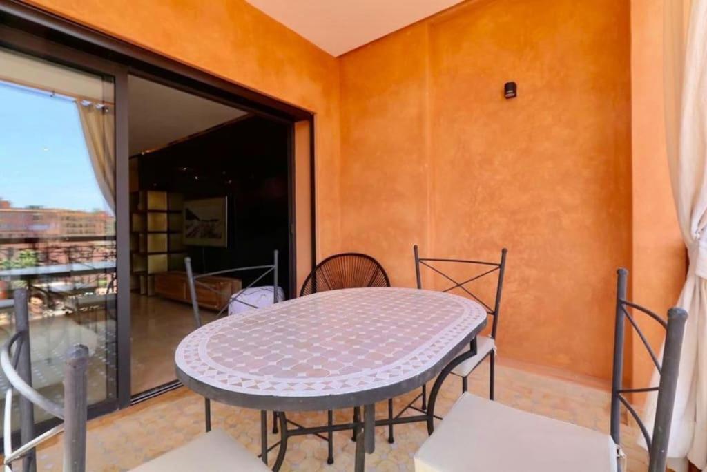 Appartement Gueliz F2 Avec Terrasse Et Piscine Marrakesh